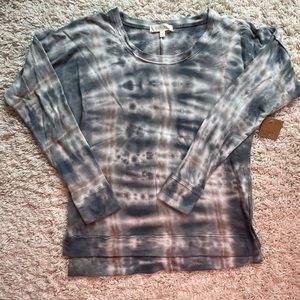 River + Sky Allie Tie Die tunic sweatshirt